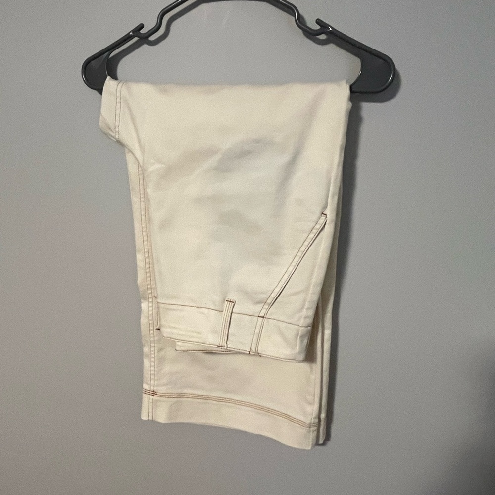Studio Park cream wideLeg Jeans with Classic Design-Size 10